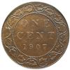 Image 3 : 1-cent 1907 CCCS Certified EF-45. Repunched '7/7', Right/Left.