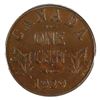 Image 3 : 1-cent 1929 CCCS Certified VF-30. Rare, Repunched '9/9'.