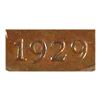 Image 5 : 1-cent 1929 CCCS Certified VF-30. Rare, Repunched '9/9'.