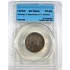 Image 1 : 25-cent 1872H Obverse 2; Repunched N in Canada CCCS Certified VF-20