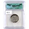 Image 1 : 25-cent 1880H Narrow 0 Over Wide 0; A Over V in VICTORIA; Corroded ICG Certified VG-8, Rare