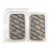Image 2 : Scarce! Johnson Matthey 1/2oz Fine Silver Bars with JM Logo Reverse (Tax Exempt). Sealed in original