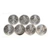 Image 1 : 1984 Engelhard 'Prospector' 1oz Fine Silver Rounds with Eagle Reverse (Tax Exempt). Rounds may be to
