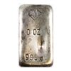 Image 1 : Rare! Johnson Matthey USA 10oz Fine Silver Bar with 'Wide Spaced 999' and Small Logo (TAX Exempt).