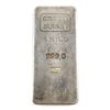 Image 1 : Vintage Credit Suisse 1 Kilo Fine Silver Bar (TAX Exempt). Serial # 31128 - Consecutive with Lot 170