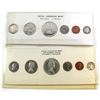 Image 1 : RCM Issue: 1960 Stamp 1 & 1960 Stamp 2 Canada Proof-like Set in Original White Cardboard. Coins cont