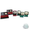 Image 1 : RCM Issue: 2002-2007 Canada 50-cent Canadian Floral Sterling Silver 6-coin set. You will receive the