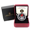 Image 1 : RCM Issue: 2010 Canada Limited Edition Proof Sterling Silver Dollar - Poppy
