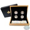 Image 1 : RCM Issue: 2015 Canada $20 American Sportfish 4-Coin Fine Silver Set in Deluxe Case (Tax Exempt)