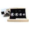Image 1 : RCM Issue: 2015 Canada Bald Eagle Fractional Fine Silver 4-coin Set (the 1oz capsule is lightly scra