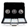 Image 1 : RCM Issue: 2017 $20 Canada Aircraft of WWII 3-Coin Fine Silver Set in Deluxe Case (Tax Exempt)