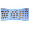 Image 1 : Estate Lot of Canadian Small 1-cent 1920-1976 in Blue Whitman folder. Includes 1922, 1923, 1924, & 1