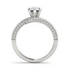 Image 5 : 2 CTW Certified VS/SI Diamond Bypass Solitaire Ring 18K White Gold - REF-525H6A - 27777