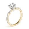 Image 4 : 0.75 CTW Certified VS/SI Diamond Solitaire Ring 18K Yellow Gold - REF-112W4F - 27845