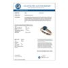 Image 3 : 1.28 CTW Certified Intense Blue SI Diamond Solitaire Engagement Ring 10K Rose Gold - REF-147A8X - 36