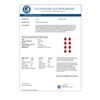 Image 3 : 10.2 CTW Ruby & Diamond Halo Earrings 10K Rose Gold - REF-155Y5K - 41142