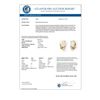 Image 3 : 1.03 CTW Opal & Diamond Earrings 10K Yellow Gold - REF-14W5F - 12881