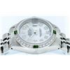 Image 5 : Rolex Ladies Stainless Steel Mother Of Pearl Diamond 26MM Datejust Wristwatch