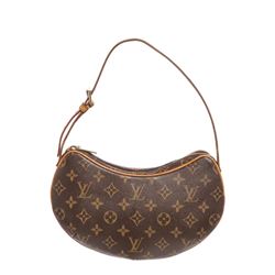 Louis Vuitton Monogram Canvas Leather Croissant PM Shoulder Bag