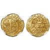 Image 1 : Lima, Peru, cob 2 escudos, 1699R, very rare, NGC MS 63, ex-1715 Fleet (designated on label).