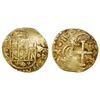 Image 1 : Bogota, Colombia, cob 4 escudos, 1751, assayer S below mintmark F to left.