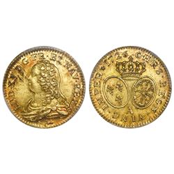 France (Paris mint), 1 louis d'or, Louis XIV, 1726-A, with dot (second semester), PCGS MS62.