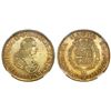 Image 1 : Lima, Peru, bust 8 escudos, Ferdinand VI, 1754JD, NGC AU 55.