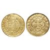 Image 1 : Seville, Spain, milled 8 escudos, Phillip V, 1710M, assayer at top right, mintmark at lower left.