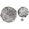 Image 1 : Silver "splash" ingot, 1718 grams, with three crowned-C tax stamps, from the "Golden Fleece wreck" (