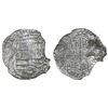Image 1 : Potosi, Bolivia, cob 8 reales, Philip III, assayer T, Grade 2, with HRC replacement tag and certific