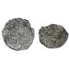 Image 2 : Lot of two Potosi, Bolivia, cob 8 reales, Philip III, assayers R and not visible, Grade 3, certifica