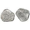 Image 1 : Potosi, Bolivia, cob 4 reales, Philip III, assayer T, Grade 2.
