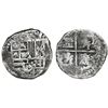 Image 1 : Potosi, Bolivia, cob 4 reales, Philip III, assayer not visible, Grade 2.