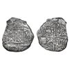 Image 1 : Potosi, Bolivia, cob 4 reales, Philip III, assayer not visible, Grade 3.