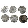 Image 1 : Lot of six Potosi, Bolivia, cob 4 reales, Philip III, assayer not visible, Grade 3, with HRC replace