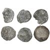 Image 2 : Lot of six Potosi, Bolivia, cob 4 reales, Philip III, assayer not visible, Grade 3, with HRC replace