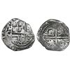 Image 1 : Potosi, Bolivia, cob 2 reales, Philip III, assayer Q, Grade 2, certificate missing.