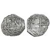 Image 1 : Potosi, Bolivia, cob 2 reales, Philip III, assayer M, Grade-1 quality but Grade 3 in database, certi