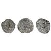 Image 2 : Lot of three Potosi, Bolivia, cob 2 reales, Philip III, assayers not visible, Grade 3, certificates