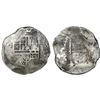 Image 1 : Mexico City, Mexico, cob 8 reales, Philip III, assayer not visible, Grade 2, certificate missing.