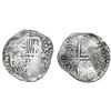 Image 1 : Potosi, Bolivia, cob 8 reales, (16)19T, Grade 1, certificate missing.