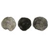Image 2 : Lot of three Potosi, Bolivia, cob 8 reales, Philip II and III, assayers not visible, Grade 4, certif