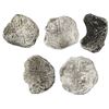 Image 2 : Lot of five Potosi, Bolivia, cob 8 reales, Philip III, assayers not visible, Grade 4, certificates m