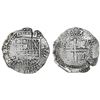 Image 1 : Potosi, Bolivia, cob 8 reales, (16)50O, no countermark (rare).