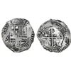 Image 1 : Potosi, Bolivia, cob 8 reales, 165(1-2)E, no countermark (rare).
