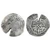 Image 1 : Potosi, Bolivia, cob 4 reales, (1)651O, with crowned-L countermark on cross.
