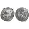 Image 1 : Potosi, Bolivia, cob 8 reales, 1667E, Charles II.