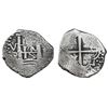 Image 1 : Lima, Peru, cob 1 real, 1659V, "Star of Lima" type, date as "159."