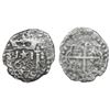 Image 1 : Lima, Peru, cob 1 real, 1660V, "Star of Lima" type, date at bottom, rare.