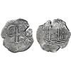 Image 1 : Potosi, Bolivia, cob 8 reales, 1676E.